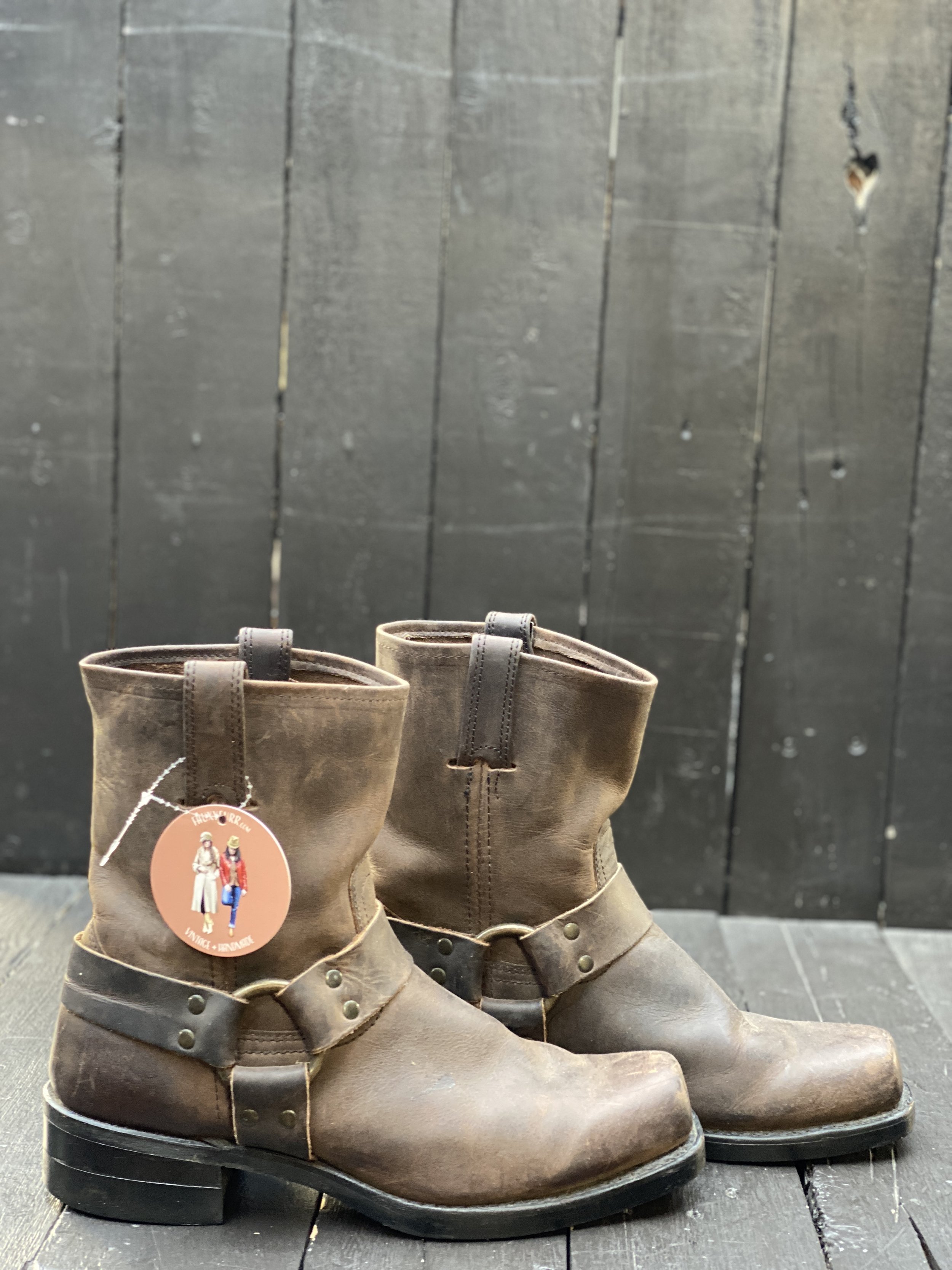 Mens 9.5, Frye Boots — FauxyFurr Vintage + Handmade
